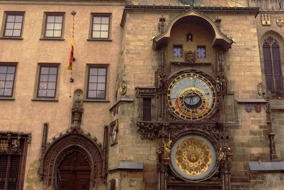 Old Town Square and Astronomical Clock in Prague