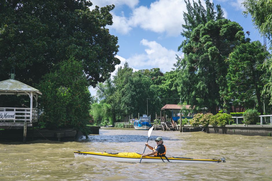 Boat ride in Tigre Delta near Buenos Aires