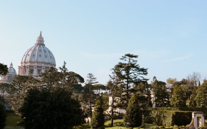 The Vatican Gardens and Palace