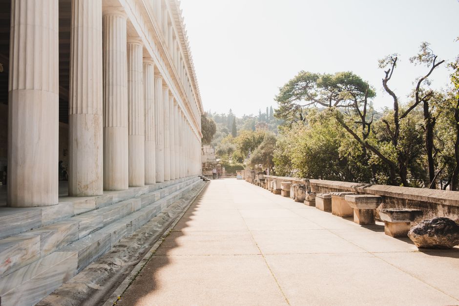 Getting to Ancient Agora in Athens
