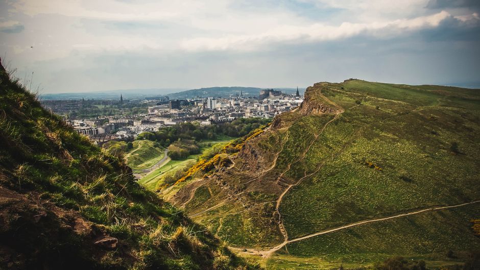 Getting to Arthur's Seat in Edinburgh