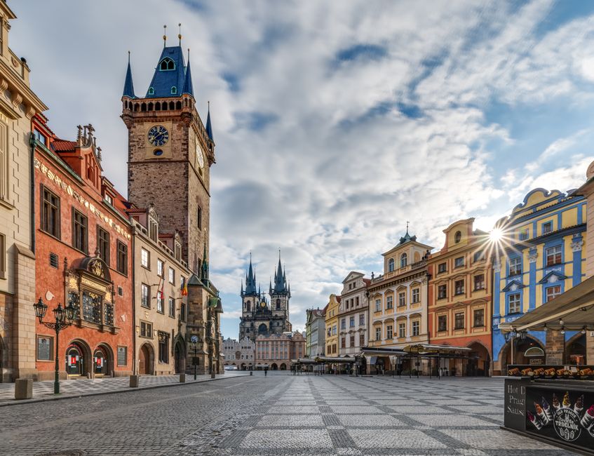 Getting to Astronomical Clock in Prague