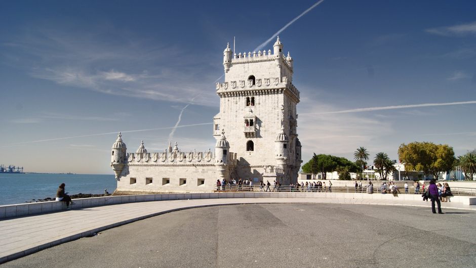 Inside Belem Tower