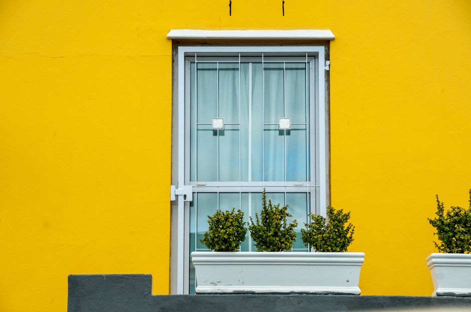 Historic architecture at Bo-Kaap district