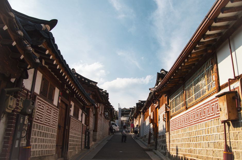 Bukchon Hanok Village main exterior view