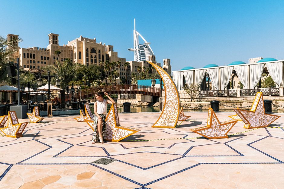 Historic architecture at Burj Al Arab