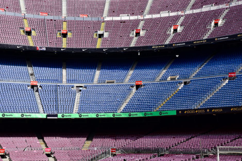 Camp Nou main exterior view