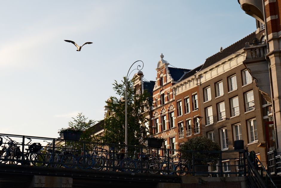 Historic architecture at Canal Belt (Grachtengordel)