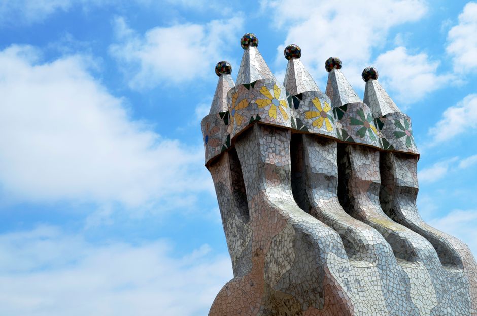 Historic architecture at Casa Batllo
