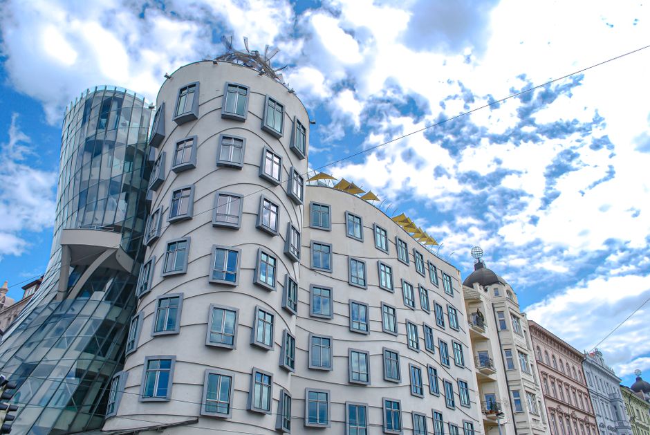 Dancing House main exterior view