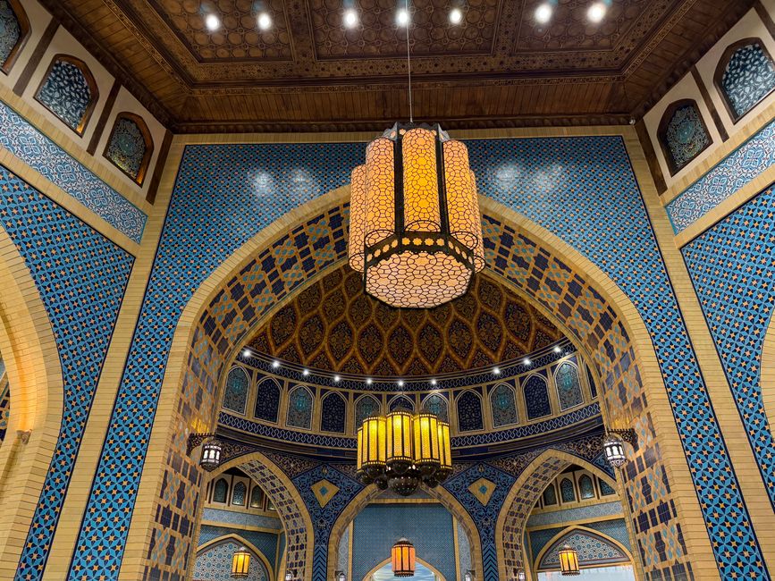 Historic architecture at Dubai Mall