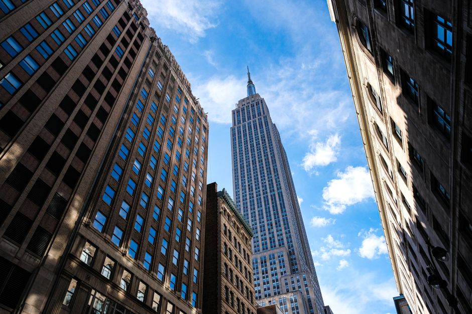Historic architecture at Empire State Building