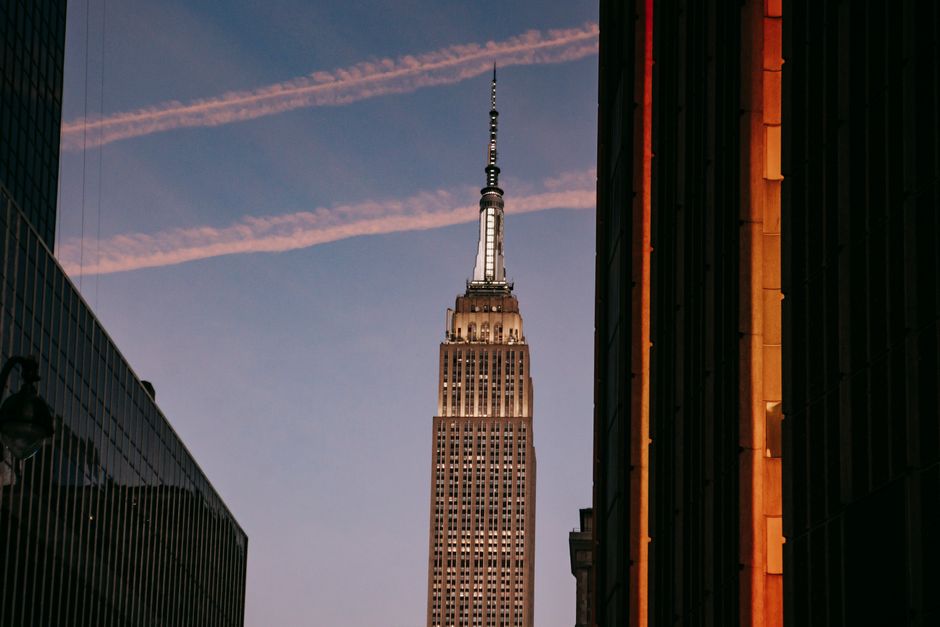 Empire State Building main exterior view