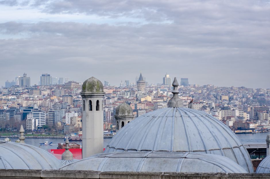 Inside Galata Tower