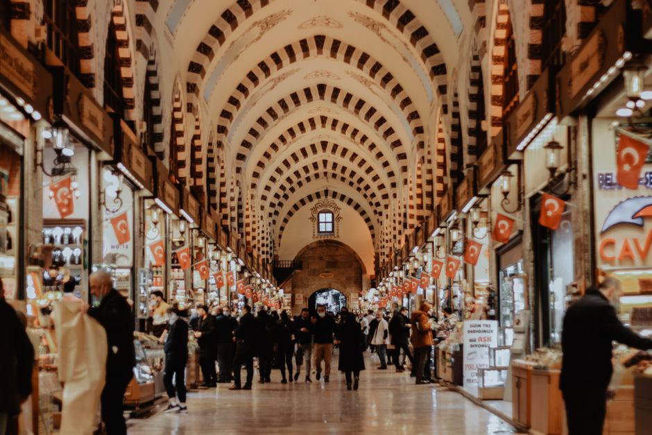 Historic architecture at Grand Bazaar