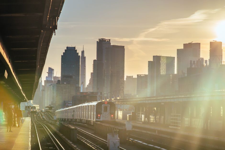 High Line at golden hour