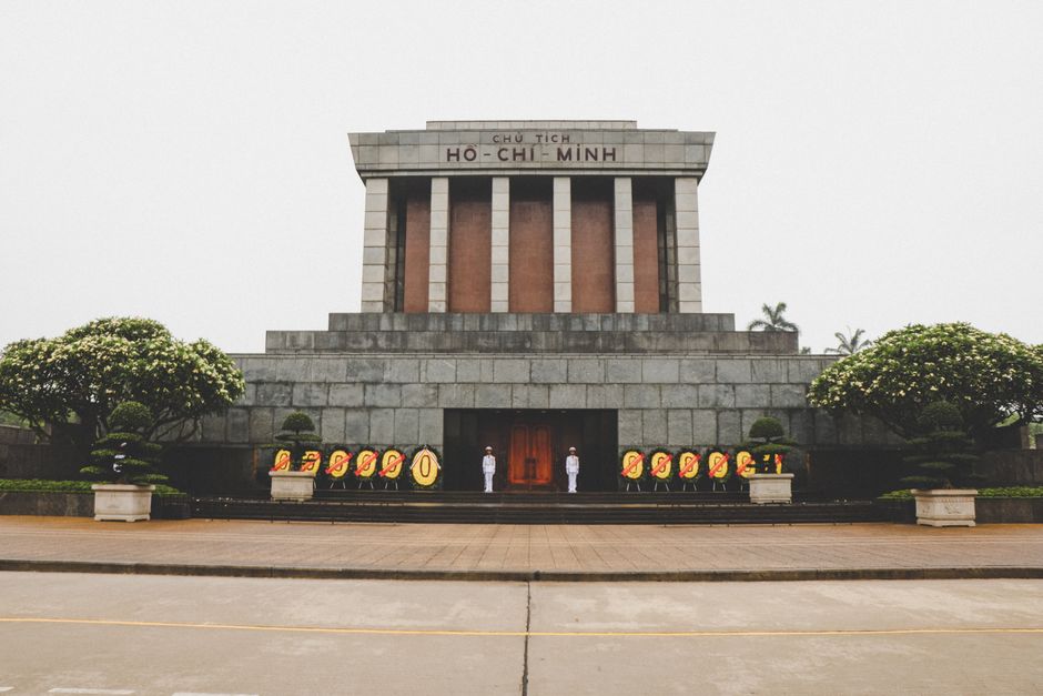 Ho Chi Minh Mausoleum main exterior view