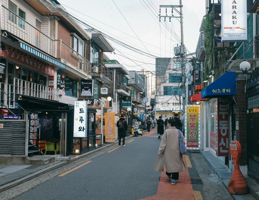 Inside Hongdae