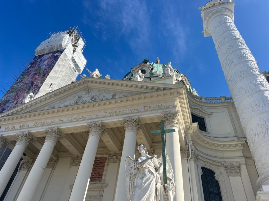 Karlskirche main exterior view