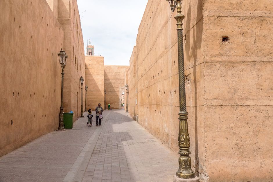 Getting to Koutoubia Mosque in Marrakech