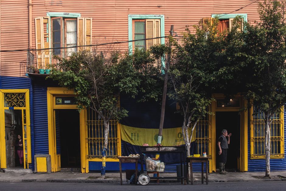 Inside La Boca (Caminito)
