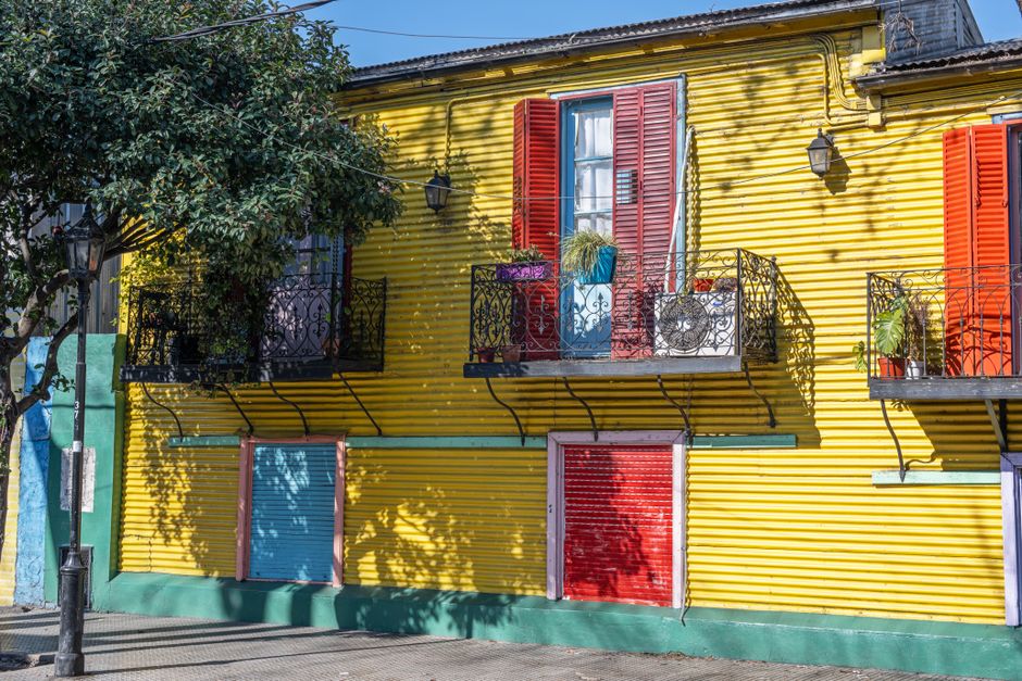 La Boca (Caminito) main exterior view