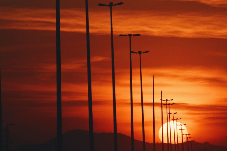 Maracana Stadium at golden hour