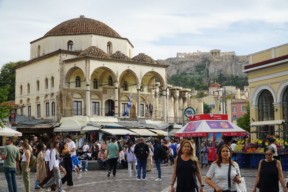 Getting to Monastiraki Square in Athens
