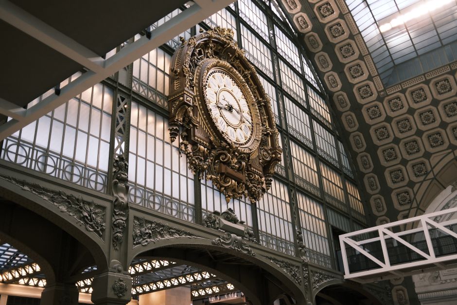 Historic architecture at Musee d'Orsay
