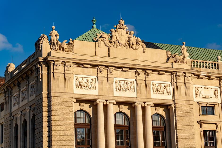 Historic architecture at Naschmarkt