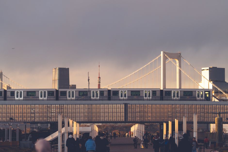 Odaiba at golden hour
