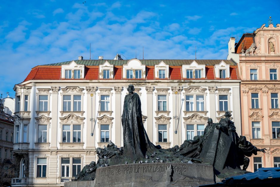 Historic architecture at Old Town Square