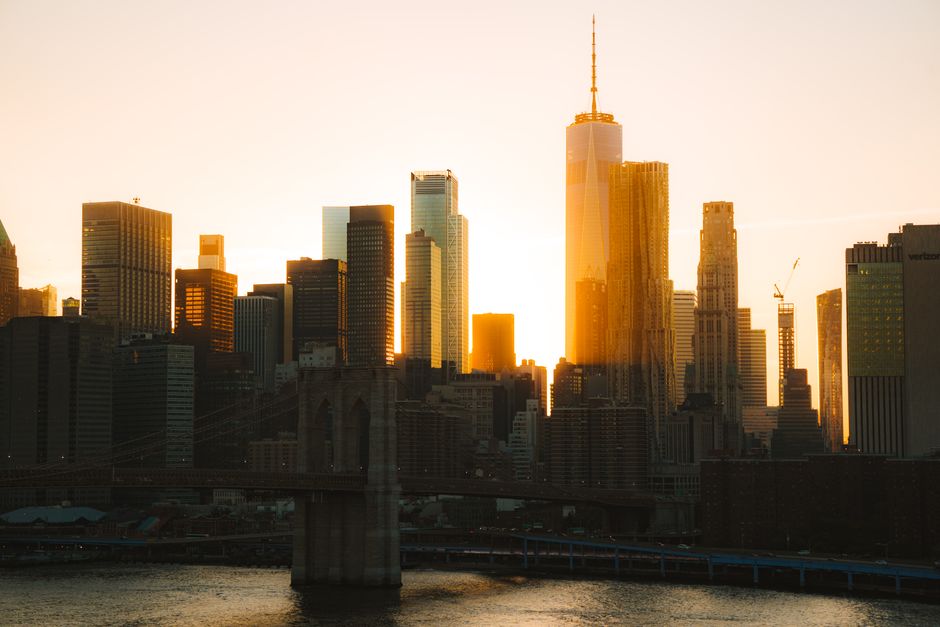 One World Observatory at golden hour