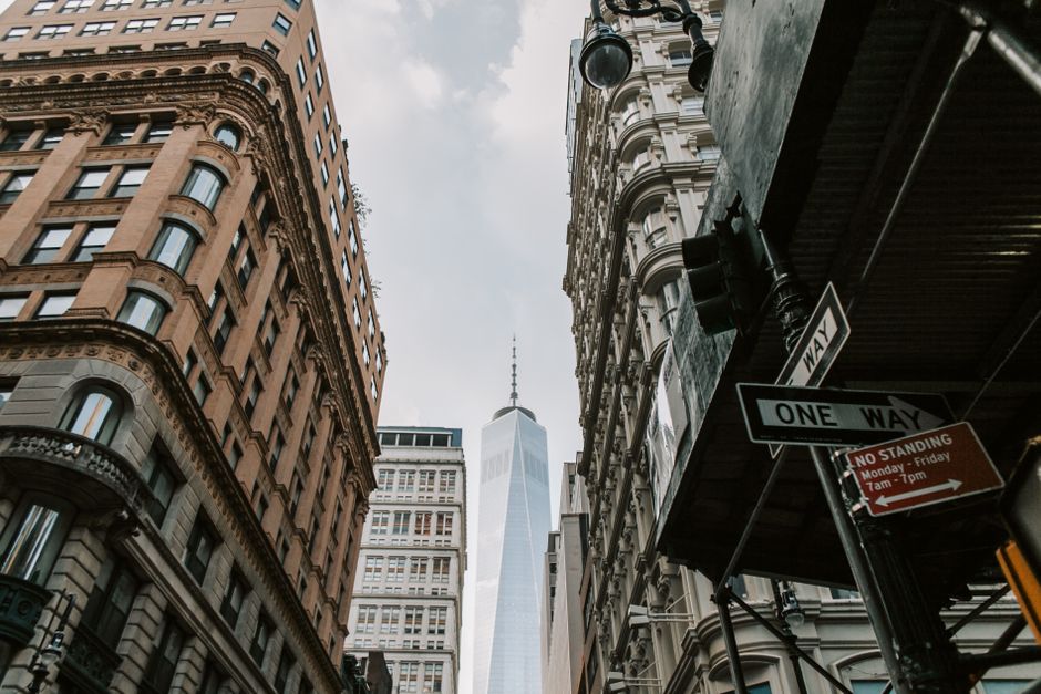 Historic architecture at One World Observatory
