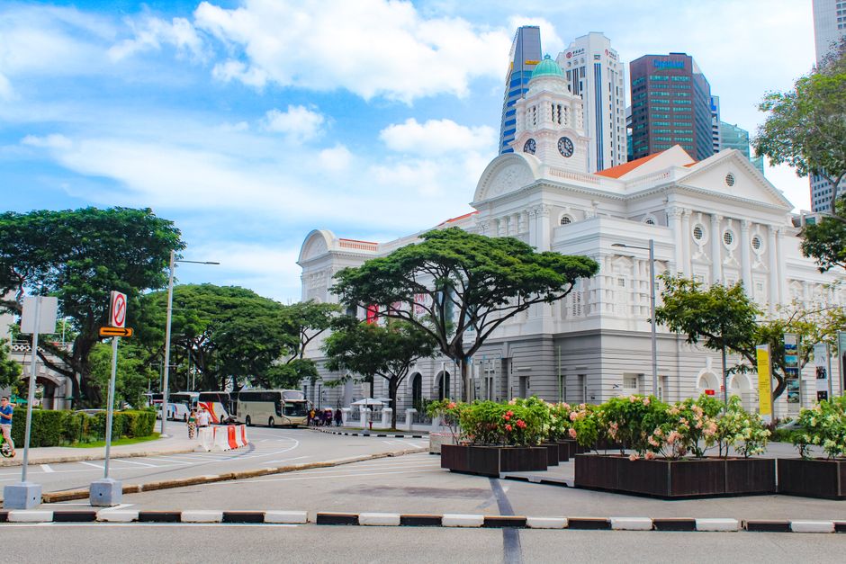 Historic architecture at Orchard Road