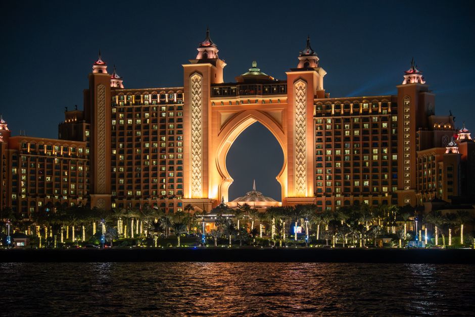 Palm Jumeirah main exterior view