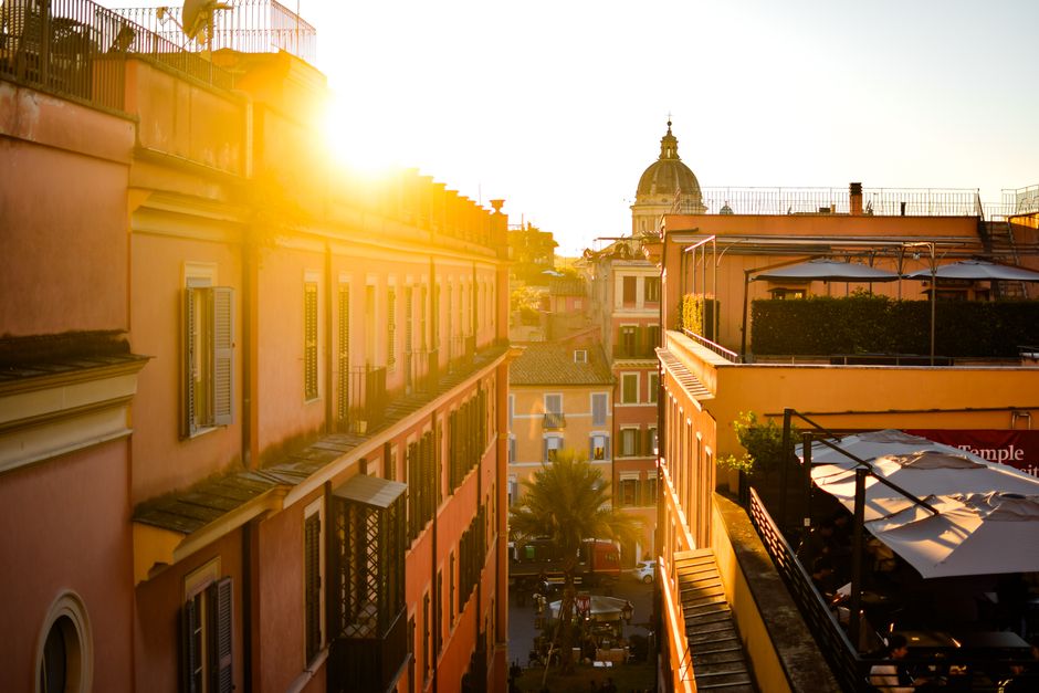 Pantheon at golden hour