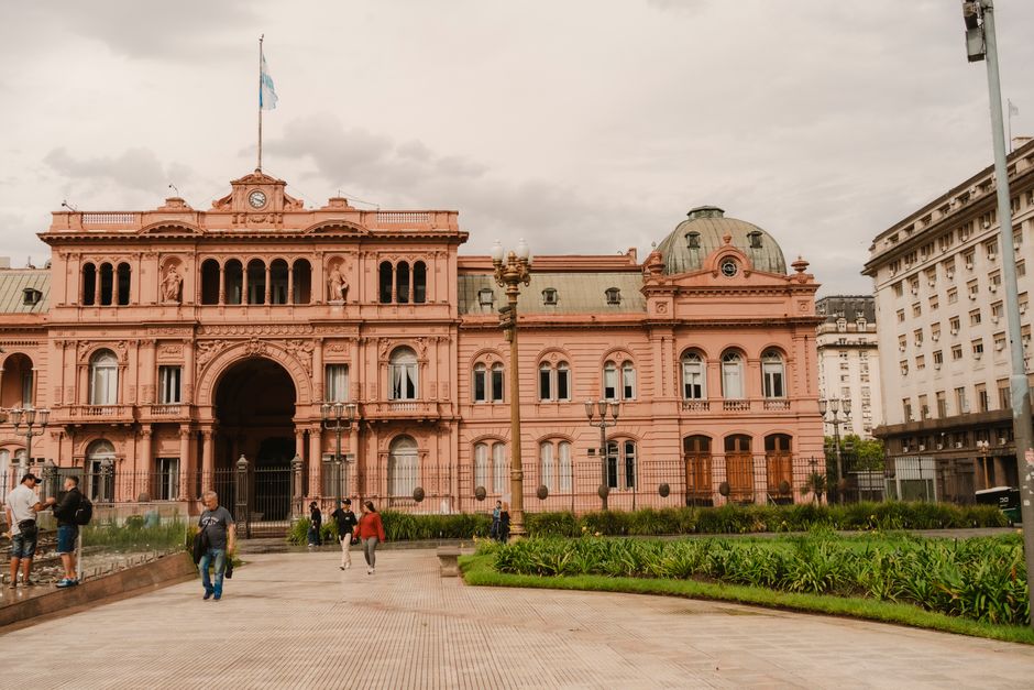 Inside Plaza de Mayo