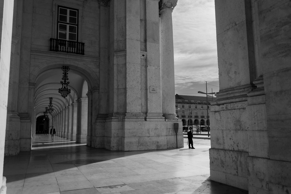 Inside Praca do Comercio