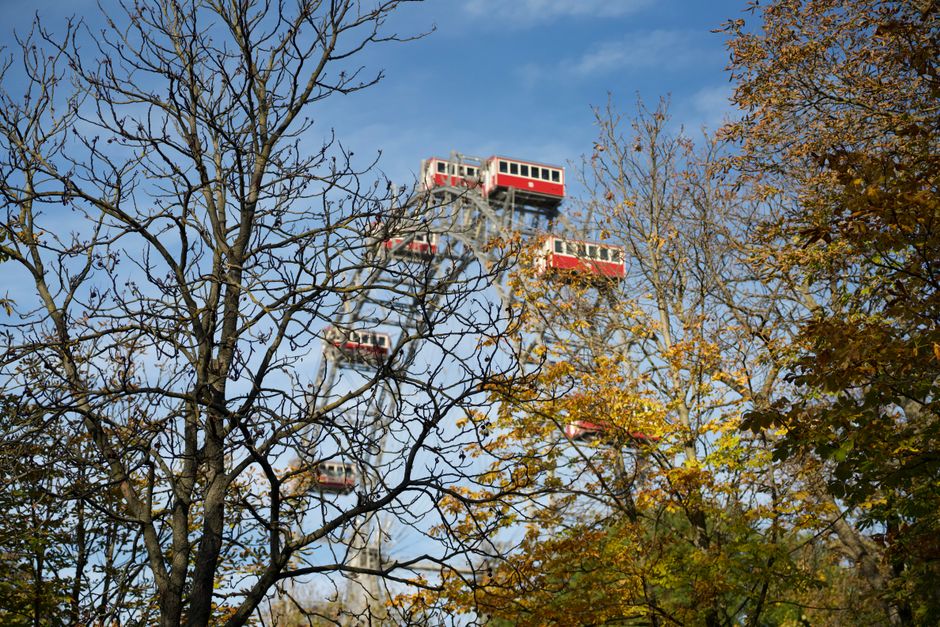 Inside Prater Park & Ferris Wheel