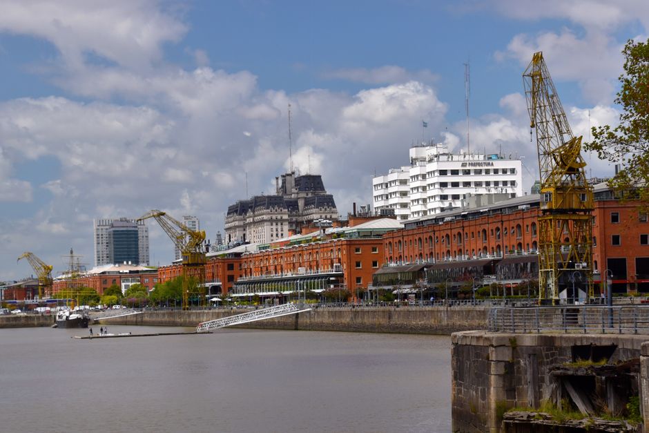Historic architecture at Puerto Madero