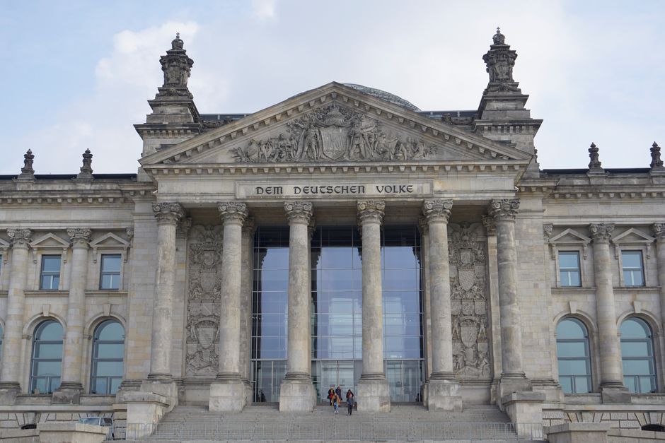 Reichstag Building main exterior view