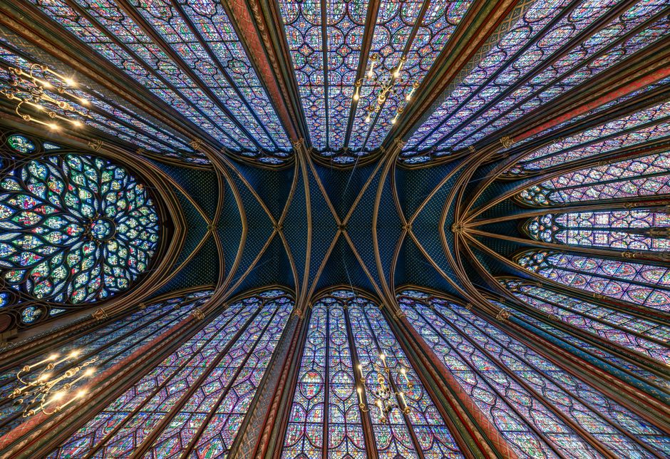 Inside Sainte-Chapelle