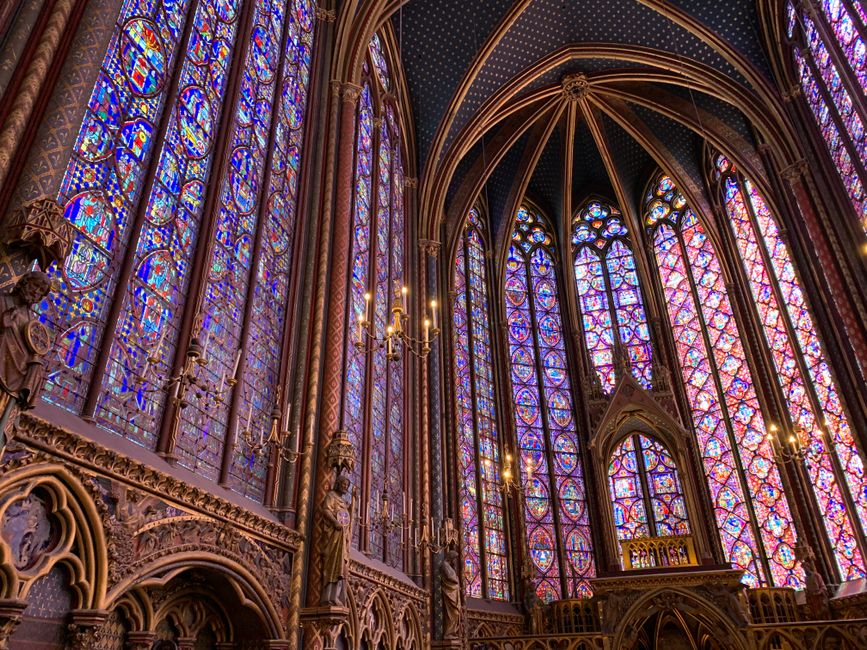 Tickets and entrance at Sainte-Chapelle