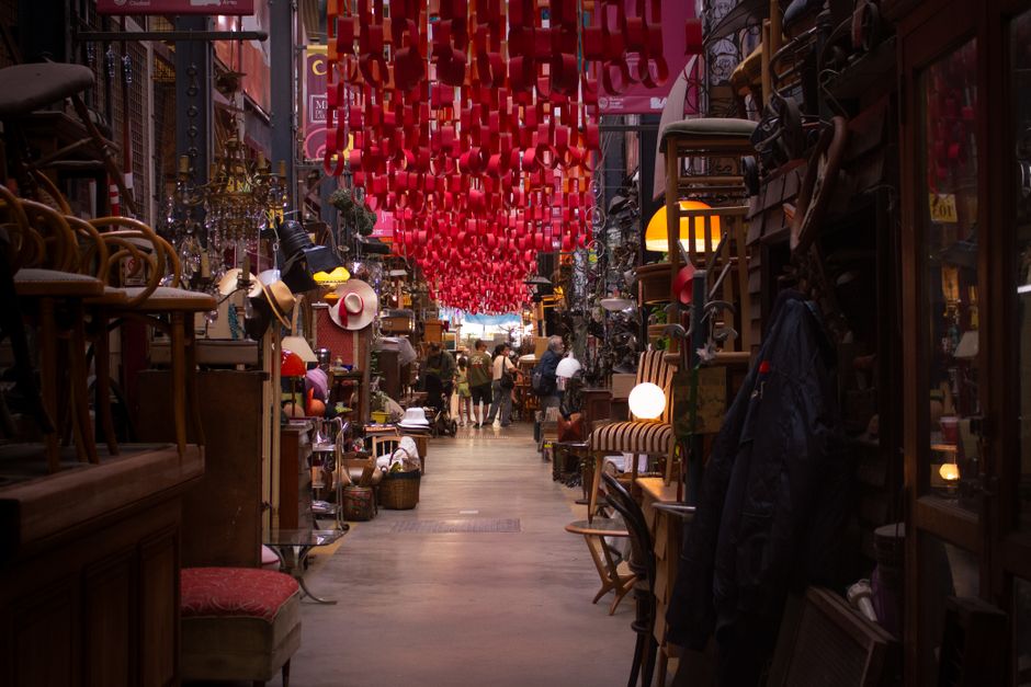 San Telmo Market at golden hour