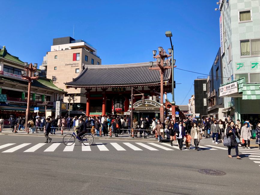 Getting to Senso-ji Temple in Tokyo