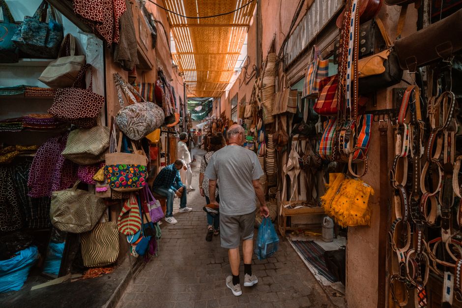 Inside Souks of Marrakech