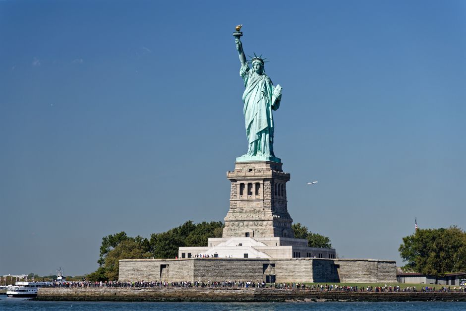 Inside Statue of Liberty