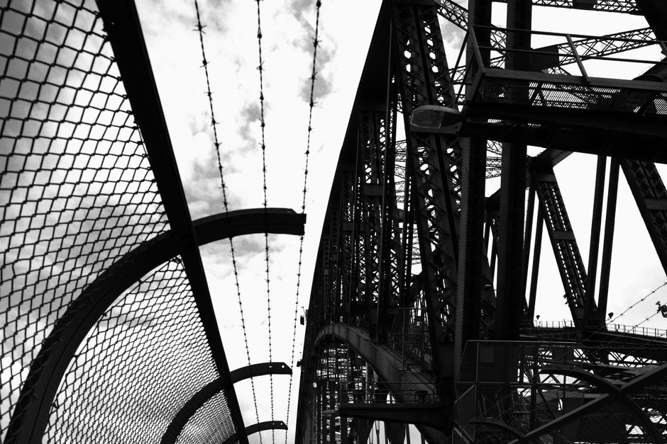 Inside Sydney Harbour Bridge