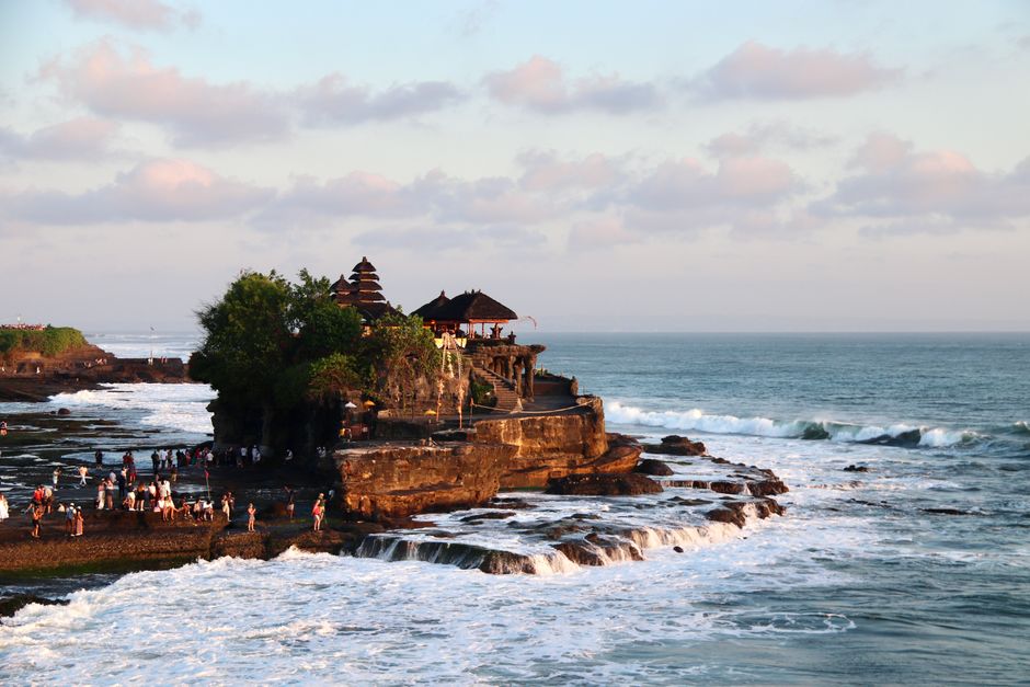 Inside Tanah Lot Temple